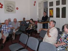 Dr. Ványolós Attila előadásán