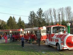 A község kisvonata nagyon népszerű