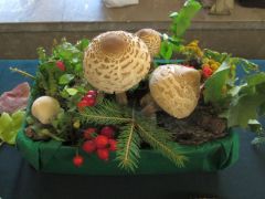 Ismét szépen díszített asztalaink voltak