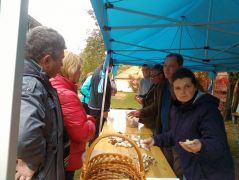 Éva is kiveszi részét a közös munkából