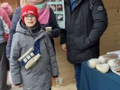 Meglátogattak az unokáim is - ők nem fáztak úgy mint én...