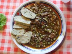 A főfogás - nagyon ízlett!