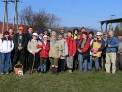 Csoportkép induláskor, Komlóstetőn