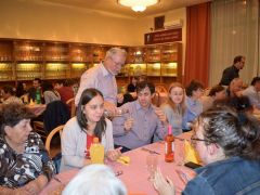 Balázs új vendégeinkkel is foglalkozik