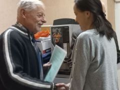 Emese az egyik kétcsillagos vizsgázónk