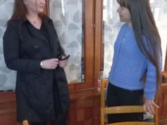 Dalma és Krisztina régi ismerősök - kicsi a világ!