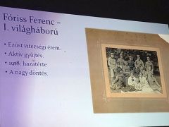 Külön rész szólt Fóriss Ferenc munkásságáról, miskolci kötődéséről
