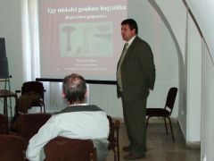 Hegyessy Gábor előadása Répási Gábor hagyatékáról