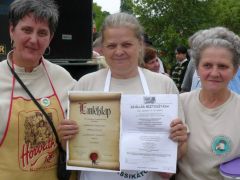 A csapat és a méltó díj!