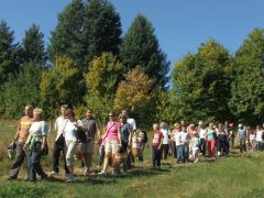 Indul az első túra - kicsit sokan vagyunk
