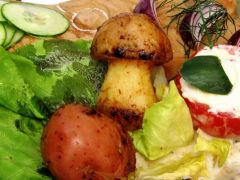 Burgonyából vargánya - nagyon élethű volt!