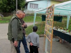 A redukálódott fotófalnál...