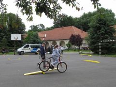 Közlekedési akadálypálya - nem volt könnyű