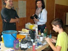 A festésben a maszatosság az élvezet!