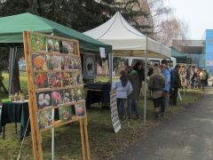 Csak egy fotóállványt tudtunk kitenni