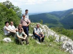 Csoportkép Köpüs-kőn