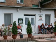 Pihenő a célban