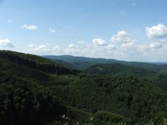 Kilátás a Gulicska-tetőről