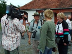 Wiesiek a Miskolci TV-nek nyilatkozik